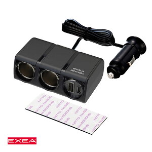 Y USBcC\Pbg ݃\Pbg DC12V 2A\Pbg 3.0A USB|[g Type-A/C o[Vu hREir EM-174