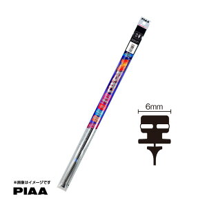 PIAA 樹脂製ワイパー 替えゴム ツインレール用 スーパーグラファイト 呼番11D 長さ:525mm 6mm幅 WRTR525
