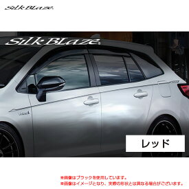 SilkBlaze デコライン レッド カローラツーリング NRE210W ZRE212W ZWE21#W MZEA12 DECO-21COT-RED シルクブレイズ