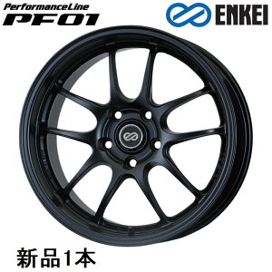 GPC ptH[}XC PF01 16C` 16x6.5J +42 PCD100 4 Matte Black zC[ 1{ ENKEI