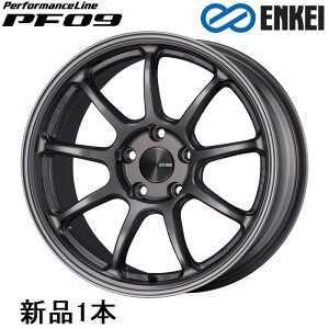 GPC ptH[}XC PF09 17C` 17x8J +40 PCD100 5 Dark Silver zC[ 1{ ENKEI