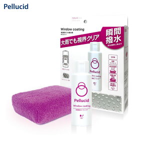 �E�C���h�E�R�[�e�B���O 80ml ���R�[�e�B���O ��p�X�|���W�t �S�K���X�Ή� �N���A�Ȏ��E�� PCD-50 Pellucid