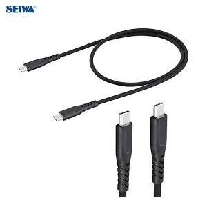 �R�ۂ��炩USB�P�[�u��CtoC Type-C �R�[�h0.6m PD60W �m�[�gPC�[�d �f���ɋ��� �}���[�d D648 �Z�C��