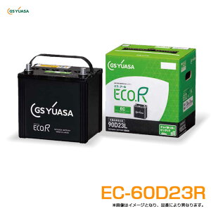 �[�d����� �]���ԑΉ��o�b�e���[ �G�R�A�[�� EC �����\�o�b�e���[ ��p�� 50Ah 5.0A EC-60D23R GS���A�T