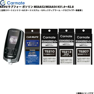 �G���W���X�^�[�^�[ �Z�b�g RAV4/���u�t�H�[ �K�\���� MXAA52/MXAA54 H31.4�`R2.8 �G���X�^ TE-W73PSB + TE162 + TE210 + TE213 + TE207 �J�[���C�g