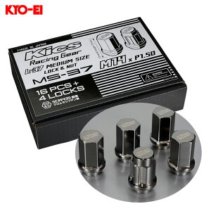 MS-37 ���b�N&�i�b�g�Z�b�g 20�� �O�����A�X�u���b�N M14×P1.5 60°�e�[�p�[ �S��37mm 19HEX �A�_�v�^�[�t�� MS3704K KYO-EI