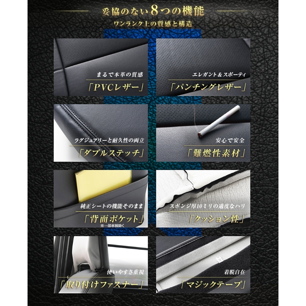 楽天市場】フロントシートカバー 日産 NT450アトラス 5型 標準キャブ