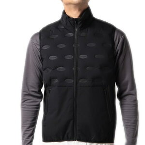50%OFF セール L マンシングウェア munsingwear メンズ ダウンベスト ゴルフウエア おしゃれ 高機能 MEMUJK50