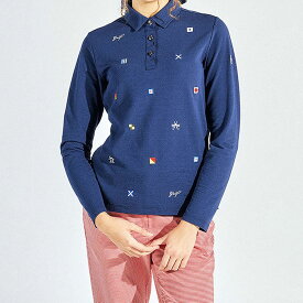 10%OFF セール マンシングウェア 長袖 ポロシャツ ゴルフウエア レディース MG5SLS22L 2025年 ギフト好適品