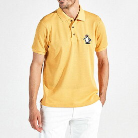 20%OFF セール マンシングウェア メンズ ポロシャツ 半袖 ゴルフウエア 70周年 アーカイブペンギン おしゃれ 日本製 MG5SHS37M