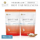 楽天1位【公式】入浴剤 ホットタブ 90錠 2袋セット [医薬部外品] 重炭酸 入浴剤 ウェルネス 薬用 HOT TAB 保湿 ギフト プレゼント保湿 乾燥肌 温活 温泉 冷え性 高級 半身浴 中性 高濃度 塩素中和 しっしん にきび 赤ちゃん 女性 男性 肩こり 腰痛