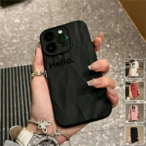 iPhone15 pro�P�[�X iFace�� �V���v���n���[�� hello�x�A�P�[�X iphone14 pro max 13pro �A�C�t�H��12 �P�[�X hello 2025�V�^�P�[�X �ϏՌ� �S�ʕی� �w��ɋ���