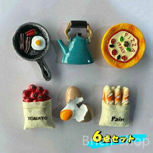 ホワイトボード マグネットピン 鍵 小物 冷蔵庫 磁石 北欧 レコード かわいい 冷蔵庫をおしゃれに 6個セット