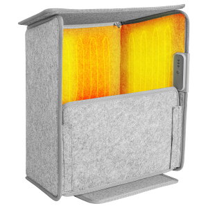 ペット 暖房器具/寝室/脱衣所/オフィスに適用 ヒーター 折り畳み式 省エネ 静音 転倒オフデスクヒーター 過熱保護 3段階温度調整