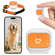 【Android Appleに対応 ペット追跡・盗難対策】ペット用GPS 猫 ミニ犬 GPS 追跡装置 首輪対応 トラッカー…
