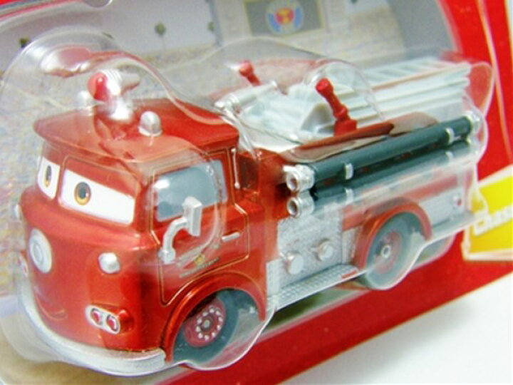 楽天市場 ディズニーカーズ ミニカー チェース 消防車のレッド メガサイズシリーズ カーズ 絶版品 Hottoys ホットトイズ