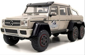 ◎1/24　JadaTOYS☆ジュラシックワールド　メルセデスベンツ　G63 AMG 6×6　オフロードモンスター！6輪車【予約商品】ジュラシックパーク