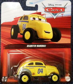 ディズニーカーズ　オンザロード　ミニカー　ギアスタン・マーシャル 　GEARSTEN MARSHSLL 1/55　カーズ おもちゃ　カーズ ミニカー　MATTELマテル【予約商品】