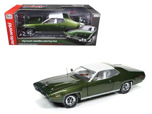 ��1/18�@AutoWorld��1971�@�v�����X�@�T�e���C�g�@�Z�u�����O�@�v���X�@�O���[�����^/���@1002�����i�I�y�\�񏤕i�z