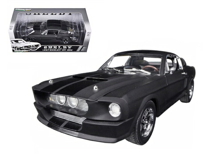 楽天市場】1/18 GREENLIGHT☆1967 シェルビーGT500 黒 特別限定モデル 