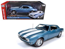 ◎1/18　AutoWorld☆1967　シボレー・カマロ　Z28　ブルーメタ/白　限定品！【予約商品】