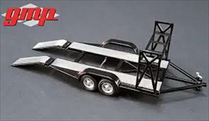 楽天市場 1 43 Gmp 1 43ミニカー用 牽引トレーラー 積載車 タイヤラック付 予約商品 Hottoys ホットトイズ