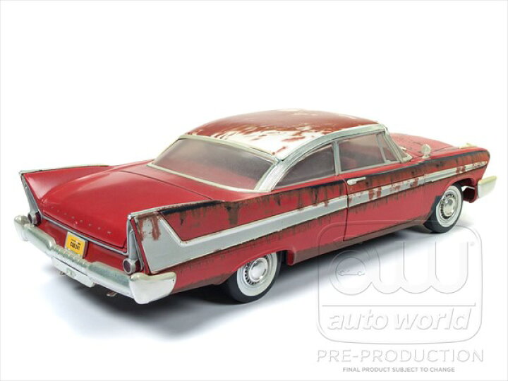 楽天市場】ミニカー 1/18 AUTOWORLD 映画「クリスティーン」部分的に 