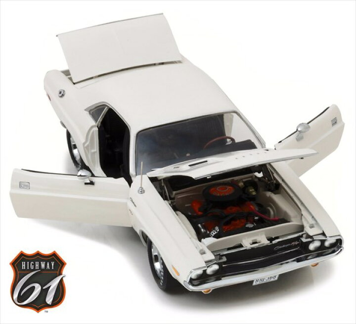 楽天市場】ミニカー 1/18 GREENLIGHT☆1970 ダッジ チャレンジャー R/T 