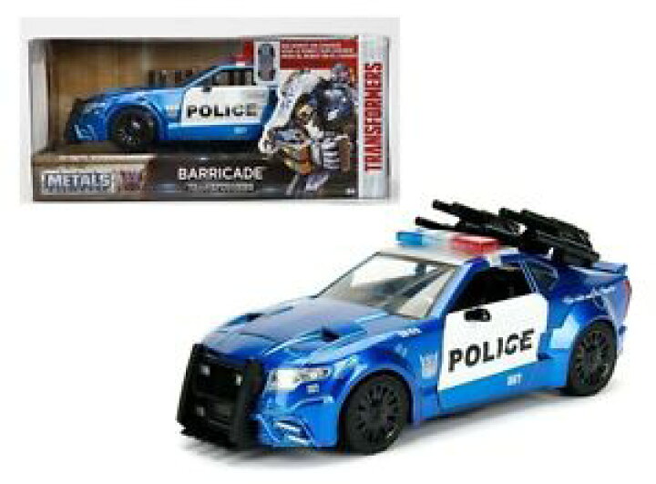 楽天市場】ミニカー トランスフォーマー☆JadaTOYS 1/24 バリケード 