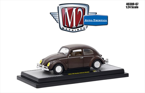 1:24 M2 Machines *MOONEYES* 1952 VW Volkswagen Beetle Bug *NIB*