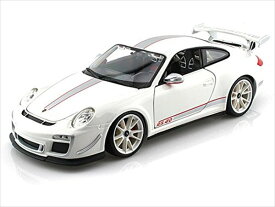 ミニカー　1/18　ブラゴ☆ポルシェ　911　GT3　RS4.0　白色【予約商品】