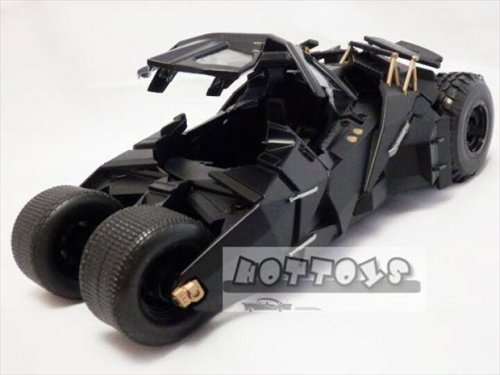 楽天市場】1/24 JadaTOYS/ バットマン バットモービル タンブラー 黒 