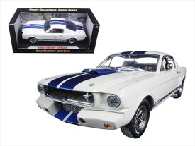 1/18　SHELBY COLLECTIBLES☆1965　シェルビー GT350R　 白/青【限定モデル】