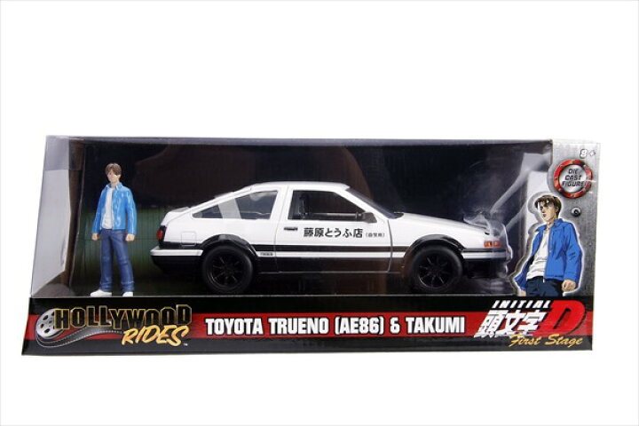 楽天市場】ミニカー 1/24 JadaTOYS 頭文字D イニシャルD トヨタ  