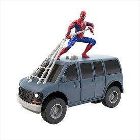 ミニカー　1/24　Marvel マーベル　スパイダーマンとバン　スパイダーマンフィギュア付き♪【予約商品】