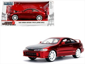 ミニカー 1/24 JadaTOYS☆JDM TUNERS 1995 ホンダ・インテグラ　タイプR　赤【予約商品】