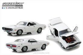 ミニカー　1/18　GREENLIGHT☆1970　ダッジ　チャレンジャー R/T 白　バニシングポイント