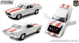 ミニカー　1/18　Highway61　1969　カマロ　ペースカー　白/オレンジ色 アメ車　1969 Chevrolet Camaro Z10 - Pace Car Coupe　限定品　予約商品