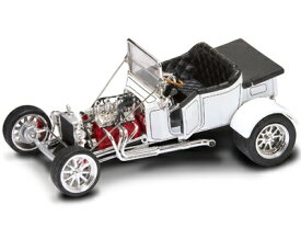 ミニカー　1/18　LuckyTOYS★T型フォード　ロードスター　白　アメリカングラフィティー　1923年　デュースクーペ　1:18 Ford T-Bucket '23 Roadster【予約商品限定品/絶版】！