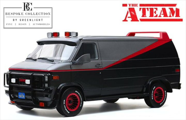 楽天市場 ミニカー 1 12巨大サイズ Greenlight 特攻野郎aチーム Gmc バン Hottoys ホットトイズ