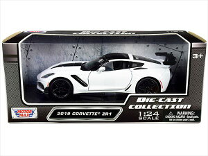 ~jJ[@1/24@MOTORMAX 2019@Rxbg@ZR1@F@ 2019 Chevrolet Corvette ZR1@y\񏤕iz