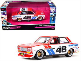 ミニカー　1/24　maisto☆1971　ダットサン　510　BRE　#48　ブルーバード510　BRE Datsun 510 【予約商品】