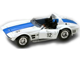 ミニカー　1/18　LuckyTOYS☆1964　コルベット　グランド　スポーツ　白　ワイルドスピード【限定モデル】【予約商品】