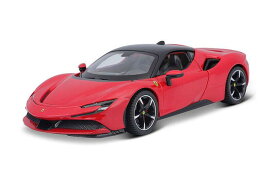 ミニカー　フェラーリ ミニカー■ブラゴ■1/24　フェラーリ Ferrari SF90 Stradale　赤【予約商品】