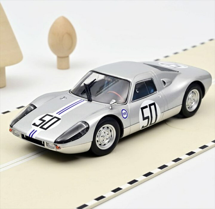 楽天市場】ミニカー NOREVノレブ 1/18 1964 ポルシェ 904 #50シルバー  