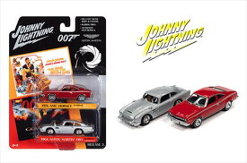 ミニカー　1/64 Johnny Lightning　アストンマーチン　DB5　と　1974　AMCホーネット　映画　黄金銃を持つ男　007ジェームズボンド　ボンドカー　【予約商品】