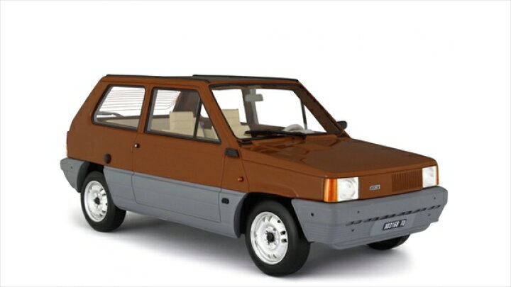 楽天市場】ミニカー 1/18 LRM フィアットパンダ 45 1980 茶色 予約商品 