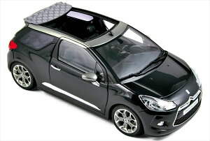 �~�j�J�[�@�V�g���G���@DS3�@A56�@2013�@NOREV�m���u ����1/18�@CITRON DS3 CABRIO 2013 - PERLA NERA BLACK�@181545�y�\�񏤕i�z