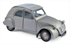 ミニカー　シトロエン 2CV　グレー色　NOREV　ノレブ　1/18　1950 CITROEN 2CV A【予約商品】