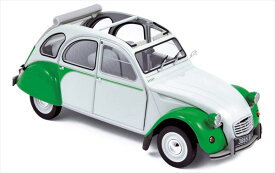 ミニカー　シトロエン 2CV　白緑色　NOREV　ノレブ　1/18　1985 CITROEN 2CV DOLLY【予約商品】